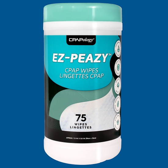 image pour Ez-Peazy Unscented CPAP Mask Wipes