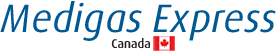 Logo Medigas Express, Sélectionnez pour accéder à la page d'accueil